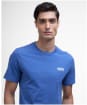 Men's Barbour International Small Logo Tee - North Sea Blue