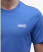 Men's Barbour International Small Logo Tee - North Sea Blue