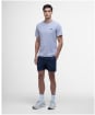 Men's Barbour International Small Logo Tee - Pale Slate