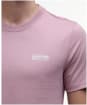 Men's Barbour International Small Logo Tee - Vintage Pink