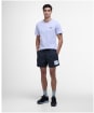 Men's Barbour International Small Logo Tee - Thistle
