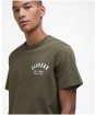 Men's Barbour Preppy Tee - Light Sage