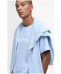 Men's Barbour Logo Tee - Ocean Sky