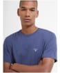 Men's Barbour Aboyne Tee - OCEANA/BLEACHED