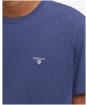 Men's Barbour Aboyne Tee - OCEANA/BLEACHED
