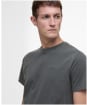 Men's Barbour Garment Dyed Tee - Gunmetal