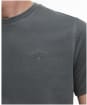 Men's Barbour Garment Dyed Tee - Gunmetal
