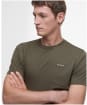 Men's Barbour Langdon Pocket T-Shirt - Uniform Green