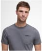 Men's Barbour Langdon Pocket T-Shirt - Gunmetal