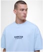 Men's Barbour International Os Formula T-Shirt - Ice Water
