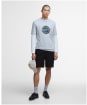 Men's Barbour International Carlise Graphic T-Shirt - Grey Marl