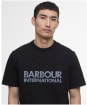 Men's Barbour International Jason Technique T-Shirt - Black