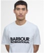 Men's Barbour International Jason Technique T-Shirt - Whisper White