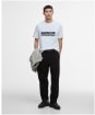 Men's Barbour International Jason Technique T-Shirt - Whisper White