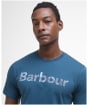 Men's Barbour Devon Graphic T-Shirt - Dusk Blue