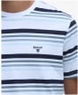 Men's Barbour Houstead Stripe Tailored Fit T-Shirt - White