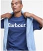 Men's Barbour Logo Relaxed Fit T-Shirt - Oceana