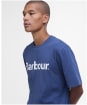 Men's Barbour Logo Relaxed Fit T-Shirt - Oceana