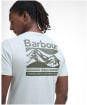 Men's Barbour Camber Graphic T-Shirt - Antique White