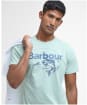 Men's Barbour Lydd Graphic T-Shirt - Pale Apple