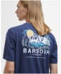 Men's Barbour Perham Relaxed Fit Graphic T-Shirt - Indigo