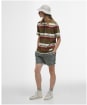Men's Barbour Golborne Stripe Relaxed Fit T-Shirt - Light Sage