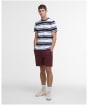Men's Barbour Colts Stripe Relaxed Fit T-Shirt - Navy