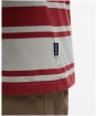Men's Barbour Colts Stripe Relaxed Fit T-Shirt - Red Spice