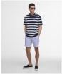Men's Barbour International Luca Stripe T-Shirt - Navy