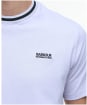 Men's Barbour International Luca Tipping Detail T-Shirt - Thistle