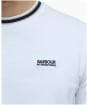 Men's Barbour International Luca Tipping Detail T-Shirt - Whisper White