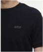 Men's Barbour International Charlie Textured T-Shirt - Black