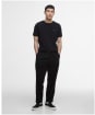Men's Barbour International Charlie Textured T-Shirt - Black
