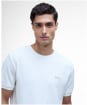 Men's Barbour International Charlie Textured T-Shirt - Whisper White