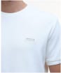 Men's Barbour International Charlie Textured T-Shirt - Whisper White