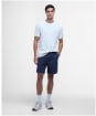 Men's Barbour International Charlie Textured T-Shirt - Whisper White