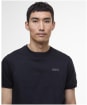Men's Barbour International Chapter Jacquard Texture T-Shirt - Black