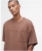 Men's Barbour Hunton Pocket T-Shirt - Redwood