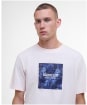 Men's Barbour International Camo Ikat Block T-Shirt - Quartz Pink