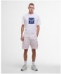 Men's Barbour International Camo Ikat Block T-Shirt - Quartz Pink