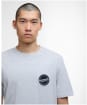 Men's Barbour International Apleton Graphic T-Shirt - Grey Marl
