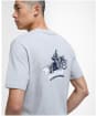 Men's Barbour International Apleton Graphic T-Shirt - Grey Marl