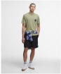 Men's Barbour International Apleton Graphic T-Shirt - Bleached Olive