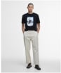 Men's Barbour International Coster Steve McQueen Graphic T-Shirt - Black