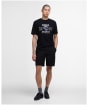 Men's Barbour International Giles Steve McQueen Graphic T-Shirt - Black