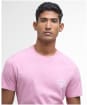 Men's Barbour Cranmer Logo T-Shirt - True Pink