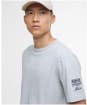 Men's Barbour International Steve McQueen Rickman T-Shirt - Grey Marl