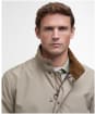 Men's Barbour Spoonbill Waterproof Jacket - MILITARY BROWN/C