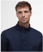 Men's Barbour City Chelsea Waterproof Jacket - NAVY/BLEACHED PI