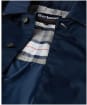 Men's Barbour Short Rokig Waterproof Jacket - Navy